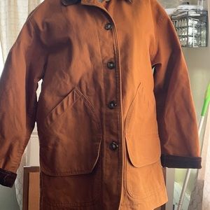 Lands end brown woman’s medium jacket